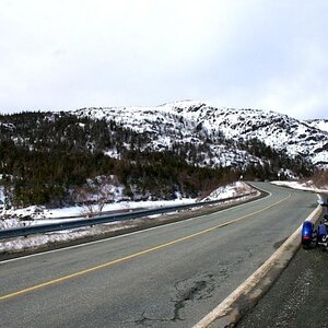 FirstRealSpyderRide Feb 2010 4 - Nice turns through the hills.