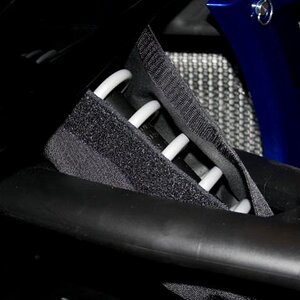 2010 RS ShockCovers 8-  Shock Covers from ebay that seem to be working out nicely - They are Denier Nylon and /or Cordura Velcro, full length to cover