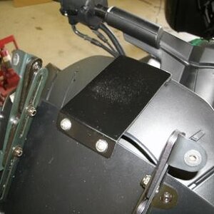 Radar dector mount