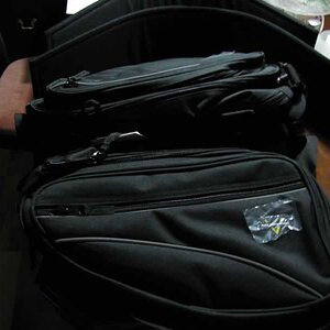 05: Side view of squished bags