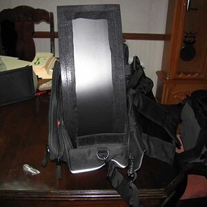 08: Bag stiffener being inserted