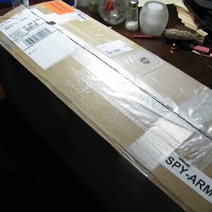 01: Packaged arrived via UPS.