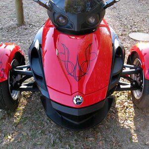 Front view of my wife's Spyder