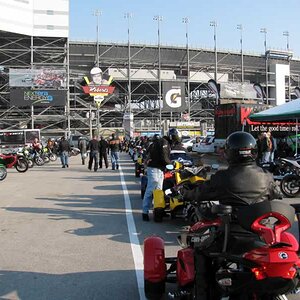 Getting ready to roll to the staging area