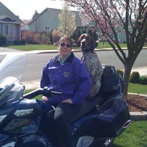 Carson's ready for a ride!