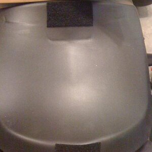 seat with soft velcro side