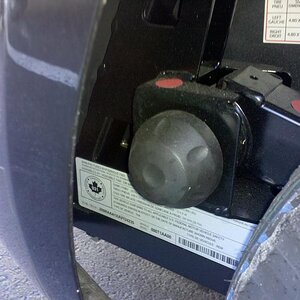 Left Wheel Well Adjustor