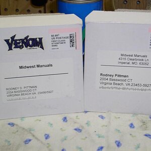 Tech manual and Shop trainig video on disk from ebay.