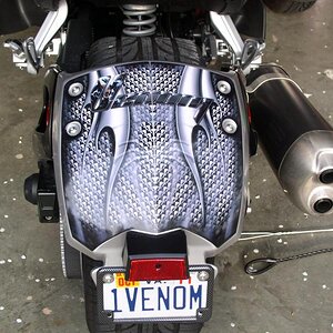 Rear fender completed first