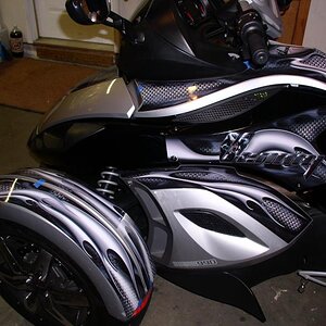 Close up left side graphics tack on