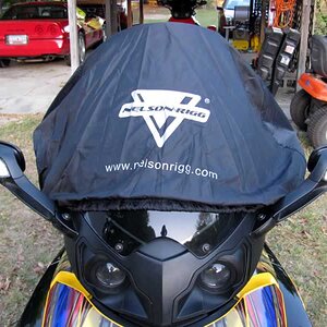 Final fitment with Givi and Back Rest Installed