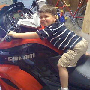 Can't quite reach the brake.