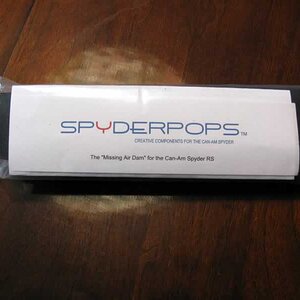 Missing Air Dam kit package