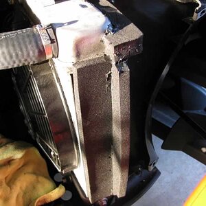 Air Dam pieces installed