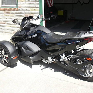 2009 Phantom Spyder the day I bought it