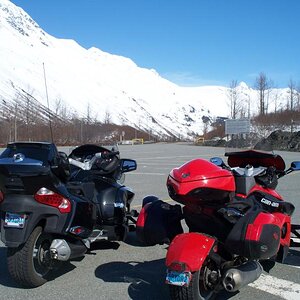 AK SPYDR1 & SPYDR2 at Portage AK     April 2010