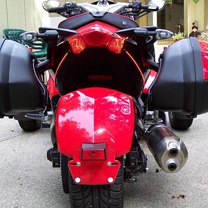 IMHO the RS lacks for rear lighting..... so our dealer Ted@ WaterWorld turned us on to Mitch at Radiantz Hardcore Lighting in Brookings, OR, who's bee