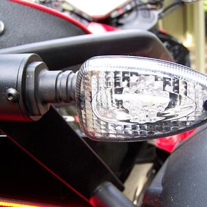 LEDs in the rear turn signals