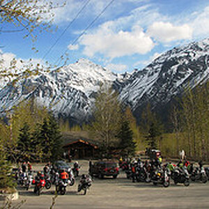 LFMCC bikes at Eagle River Nature Center--May 13, 2010