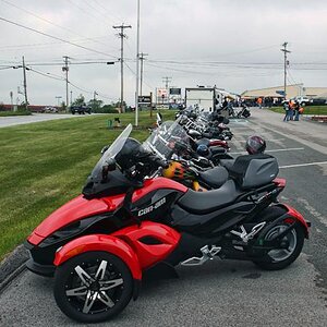 Lone Spyder at Freebyrd Bike Shop open house