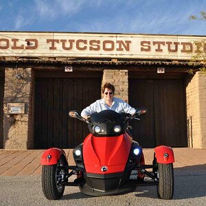 My better half at Old Tucson Studios