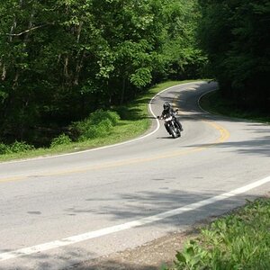 Natalia on State Route 56 in the Hocking Hills, Ohio