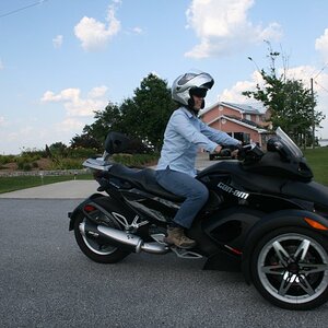 2010 05 24 Cheryl's First ride alone