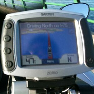 No left or right turns recommended!