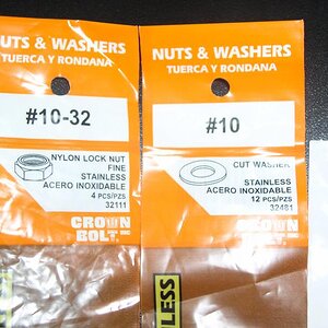 Parts from Home depot