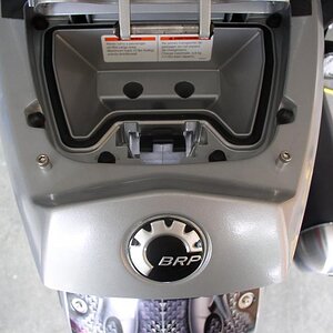 Helmet locks installed