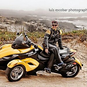 On the Coast.  I loved parking up on a sandy slope!