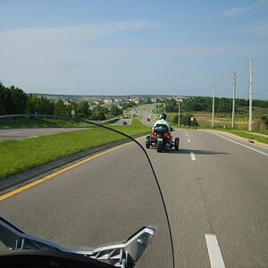 Rolling hills of Clermont Fl. Chasing  Hal & Jenn