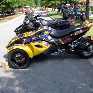 My Spyder in Most Radical Class