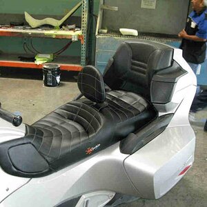 Finished Saddle. Hope nit's ready for my 2500 mi trip back to Ohio.