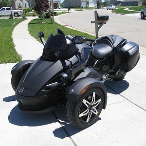 with bags, frontview