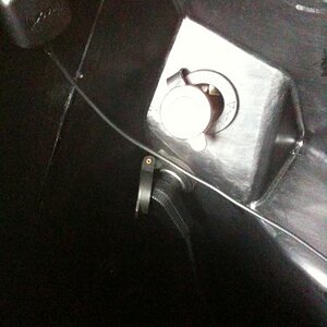 Powerlet switched outlet. this one powers the XM radio XMP3.