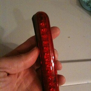 Mud flap signal light; extremely bright!