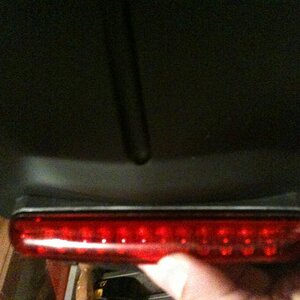 Mud flap signal light; extremely bright!