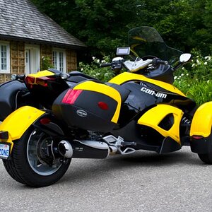 Spyder Saddle Bag Backside