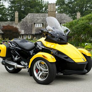 Spyder Saddle Bag Front