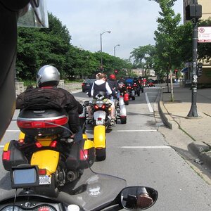 Spyder line, heading up the shore to Lehmann Mansion on Saturday.