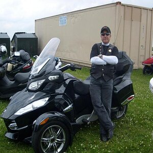 New Holland, PA "Mid-Atlantic Scooter Rally," May 21-23 2010.  The thing about Spyders ... you can take them to bike, scoot and sports car rallys and 