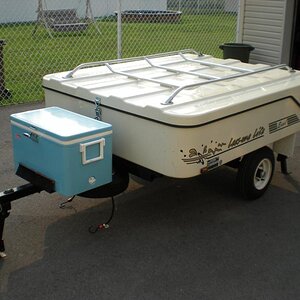 Trailer closed - fill cooler and hook her up !