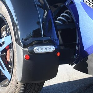 My mudflap lights and new wheels