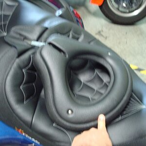 Backrest Folded Down