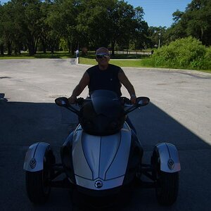 Jim Harley owner (maybe thinking spyder next!) 7-25-10