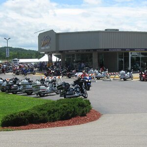 Saturdays eventual destination:  Vetesniks Bike Shop rally.