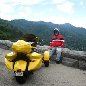 Photo op stop on the way home from Wisconsin.