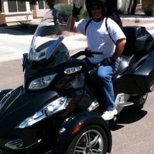 Me and my baby with guitar on back! Rock on!