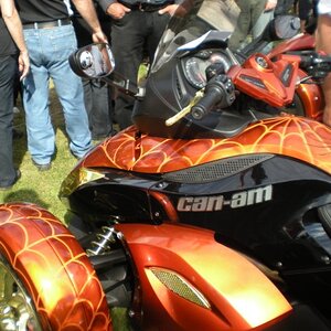 Pic of the winning Spyder